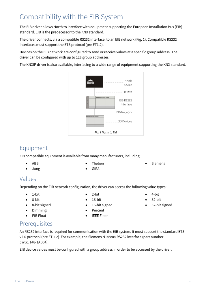 Preview thumbnail of page 3 of the EIB Driver Manual PDF document.